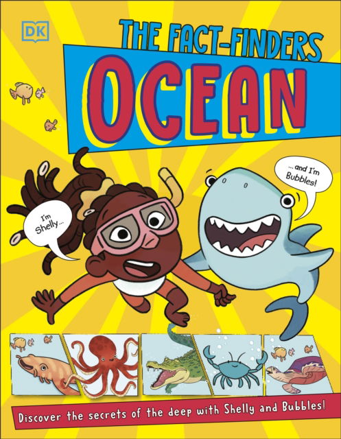 Cover for Dk · The Fact-Finders Ocean: Discover the Secrets of the Deep with Shelly and Bubbles! - The Fact-Finders (Pocketbok) (2025)