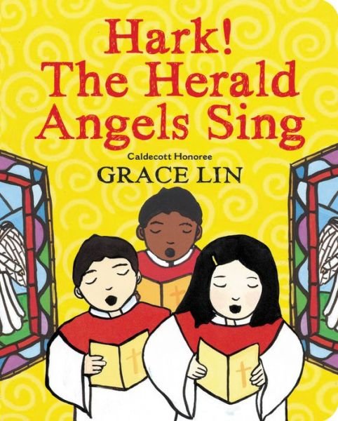 Cover for Grace Lin · Hark! The Herald Angels Sing (Board book) (2020)