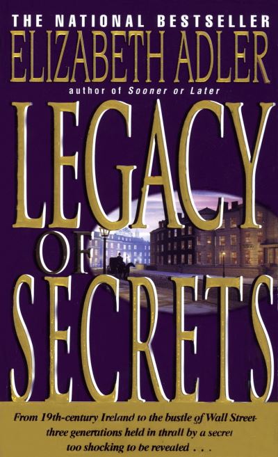 Cover for Elizabeth Adler · Legacy of Secrets (Taschenbuch) (1994)