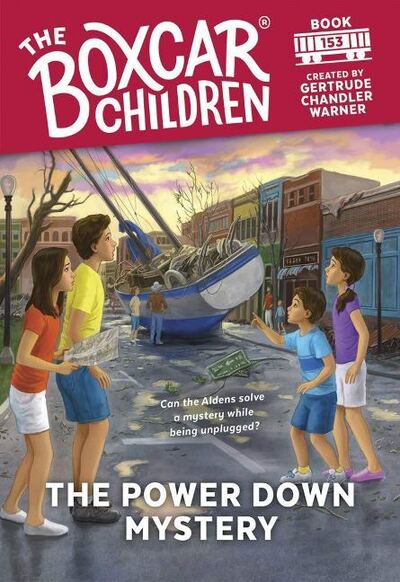 Cover for Gertrude Chandler Warner · The Power Down Mystery - The Boxcar Children Mysteries (Inbunden Bok) (2019)