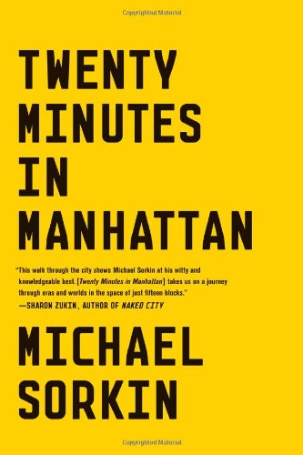 Cover for Michael Sorkin · Twenty Minutes in Manhattan (Paperback Book) (2013)