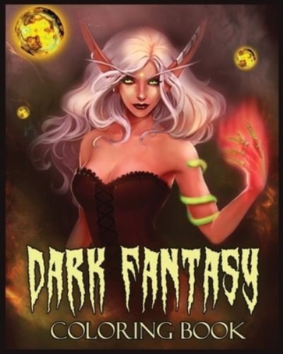 Cover for Dreamterions · Dark Fantasy Coloring Book (Paperback Book) (2024)
