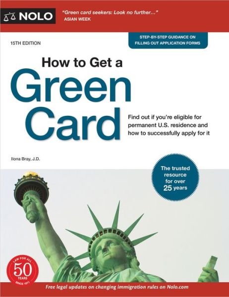 Cover for Ilona Bray · How to Get a Green Card (Paperback Bog) (2022)
