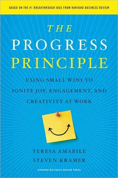Cover for Teresa Amabile · The Progress Principle: Using Small Wins to Ignite Joy, Engagement, and Creativity at Work (Gebundenes Buch) (2011)