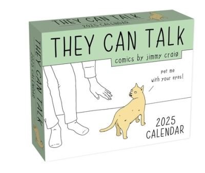 Jimmy Craig · They Can Talk Comics 2025 Day-to-Day Calendar: Pet Me ...with Your Eyes! (Calendar) (2024)