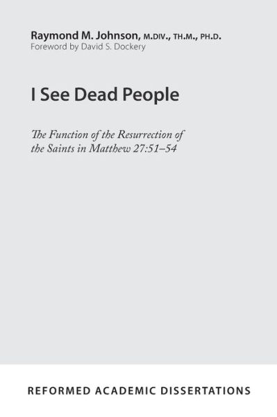 Cover for Raymond M. Johnson · I See Dead People (Paperback Book) (2023)