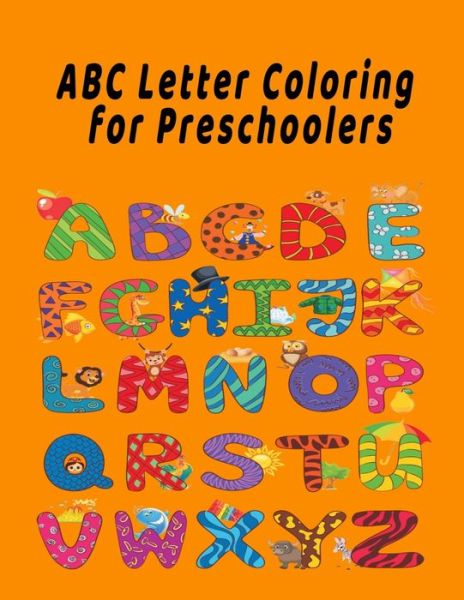 Cover for Abc Coloring Book Publishing · ABC Letter Coloring Book For Preschoolers (Pocketbok) (2020)