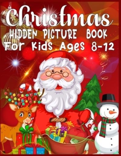 Cover for Sk Publishing · Christmas Hidden Picture Book For Kids Ages 8-12 (Paperback Bog) (2019)