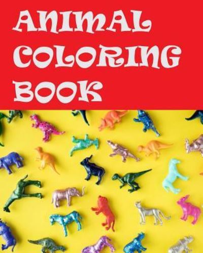 Cover for Ida Jana · Animal Coloring Book (Paperback Book) (2018)