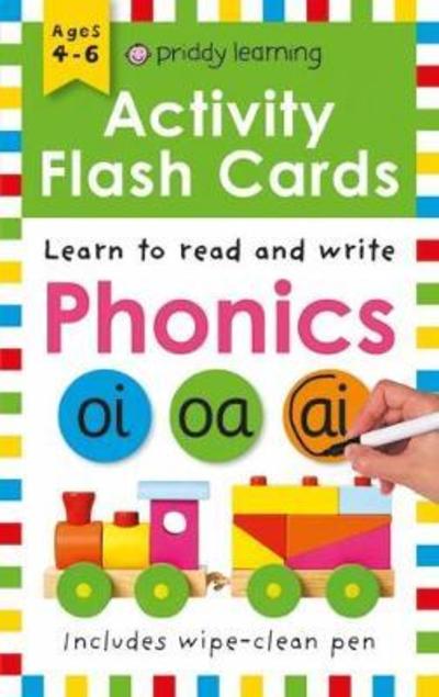 Learn To Read and Write Phonics - Activity Flash Cards - Priddy Books - Książki - Priddy Books - 9781783417575 - 8 maja 2018