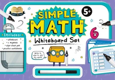 Help with Homework: Simple Math Whiteboard Set - Igloobooks - Kirjat - Igloo Books - 9781801087575 - tiistai 5. huhtikuuta 2022