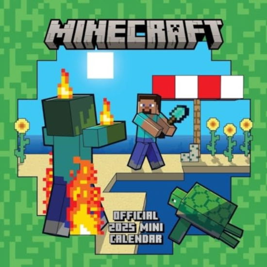 Cover for Minecraft Mini Calendar 2025 (Calendar) (2024)