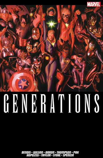 Generations - Brian Michael Bendis - Kirjat - Panini Publishing Ltd - 9781846538575 - keskiviikko 22. marraskuuta 2017