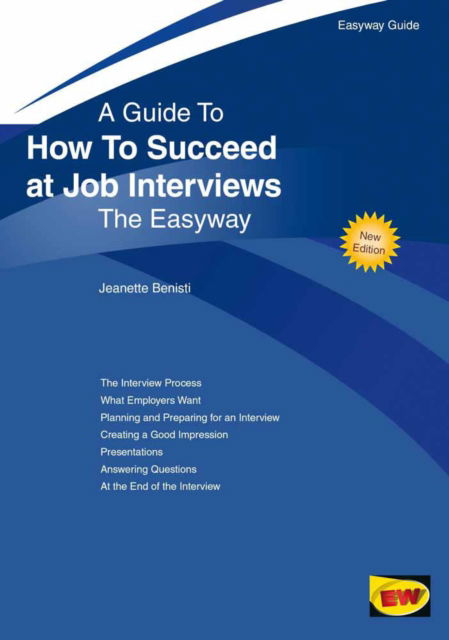 Cover for Jeanette Benisti · How To Succeed At Job Interviews: The Easyway (Paperback Book) [4 Revised edition] (2014)