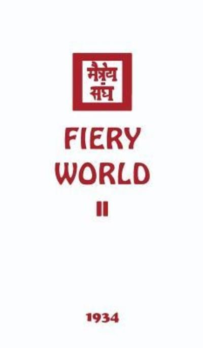 Cover for Agni Yoga Society · Fiery World II (Hardcover Book) (2017)