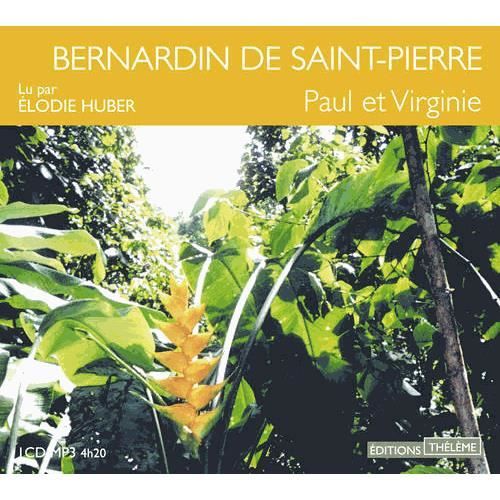 Paul et Virginie - Jacques Henri Bernardin de Saint-Pierre - Produtos - Theleme - 9782878626575 - 25 de março de 2011