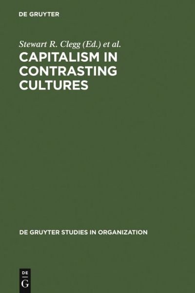 Cover for Stewart R Clegg · Capitalism in Contrasting Cultures (Hardcover Book) (1990)