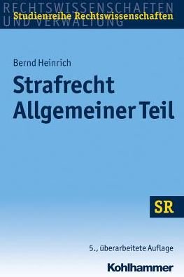 Cover for Heinrich · Strafrecht Allgemeiner Teil (Bok) (2016)