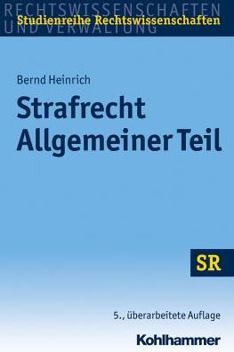 Cover for Heinrich · Strafrecht Allgemeiner Teil (Book) (2016)