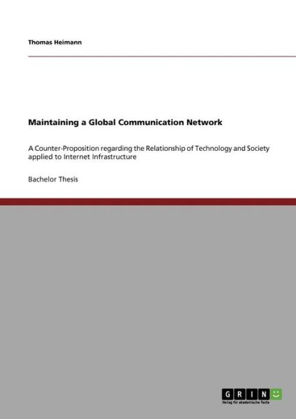 Cover for Heimann · Maintaining a Global Communicat (Book)