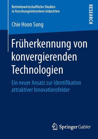 Cover for Song · Früherkennung von konvergierenden (Book) (2015)