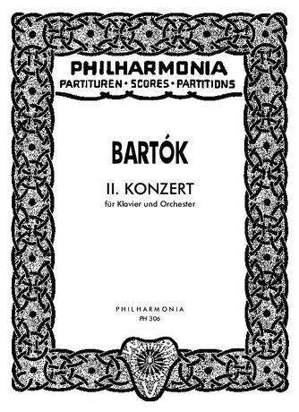 Cover for Bela Bartok · Konzert Fur Klavier Und Orchester (Paperback Book) (2000)