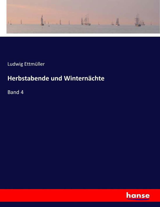 Cover for Ettmüller · Herbstabende und Winternächte (Book) (2016)