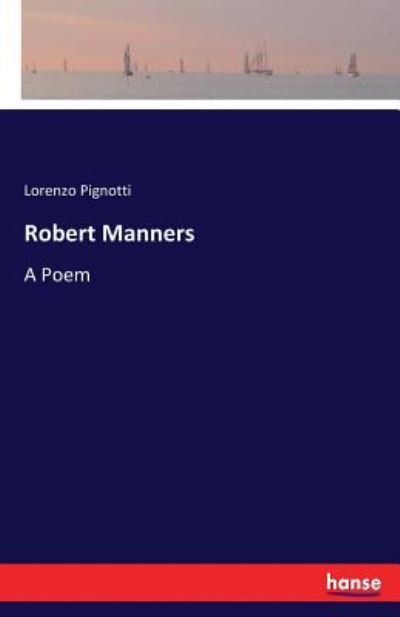 Cover for Pignotti · Robert Manners (Bog) (2017)