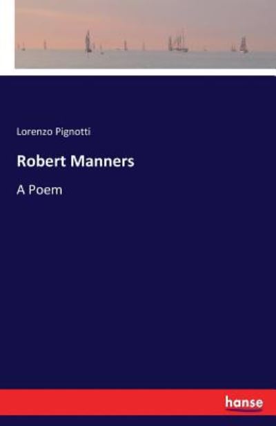 Cover for Pignotti · Robert Manners (Book) (2017)