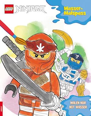 Cover for LegoÃ‚Â® NinjagoÃ‚Â® · Mein Wasser-malspass (Buch)