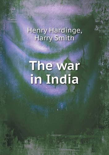 Cover for Harry Smith · The War in India (Paperback Book) (2013)