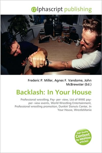 Cover for Backlash · In Your House (Book)