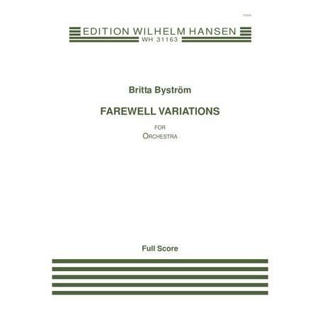 Britta Bystrom Farewell Variations Sc - Britta Bystrom - Livres -  - 9788759820575 - 2015