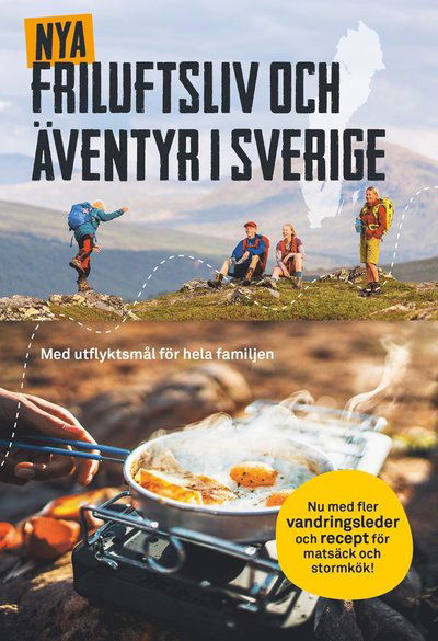 Cover for Bokförlaget Semic · Nya friluftsliv och äventyr i Sverige (Book) (2022)