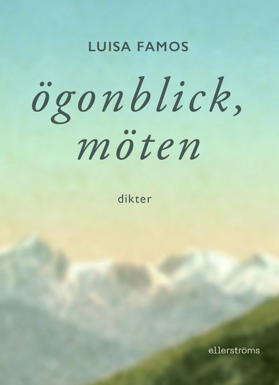 Cover for Luisa Famos · Ögonblick, möten (Paperback Book) (2025)