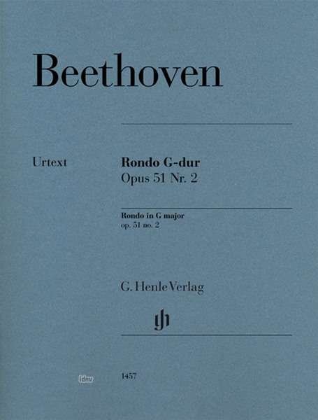 Cover for Beethoven · Beethoven:rondo G-dur Op. 51, 2 (Bog)