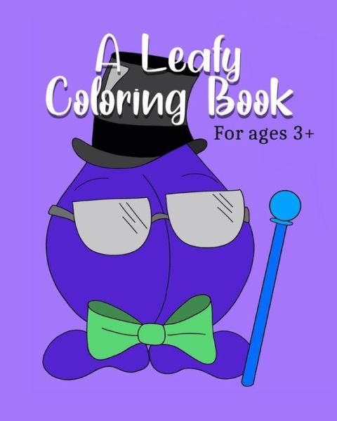 Cover for Erica S Watson · A Leafy Coloring Book (Paperback Book) (2021)