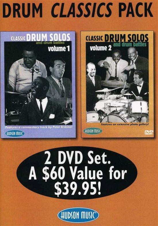 Drum Classics Pack: Classic Drum Solos & Drum - Drum Classics Pack: Classic Drum Solos & Drum - Film - Hal Leonard Corporation - 0073999674576 - 1. november 2005
