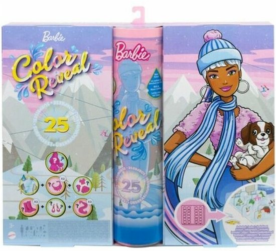 Barbie Color Reveal Adventkalender - Mattel - Merchandise -  - 0194735001576 - 10. oktober 2021