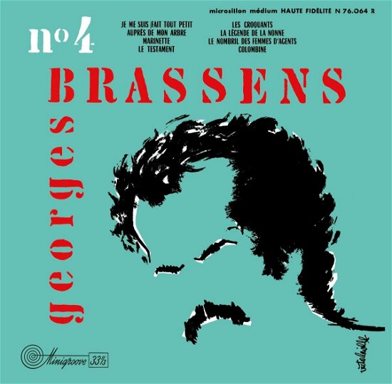 Cover for Georges Brassens · Et Sa Guitare No.4 (LP) [Remastered edition] (2023)