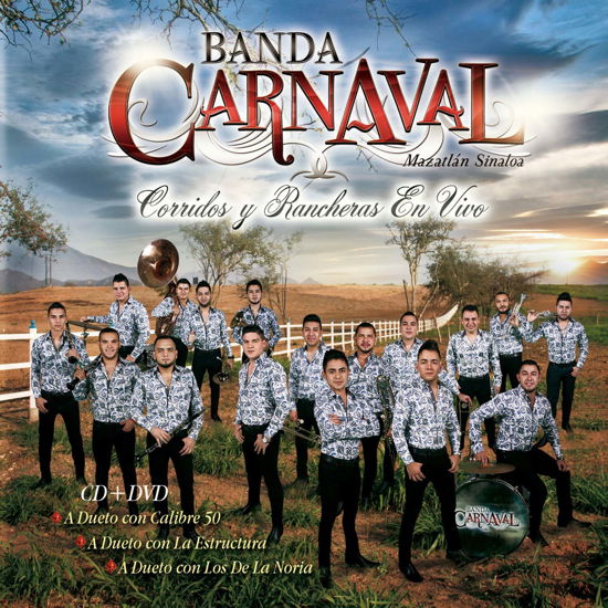 Cover for Banda Carnaval · Corridos Y Rancheras en Vivo (CD) (2016)