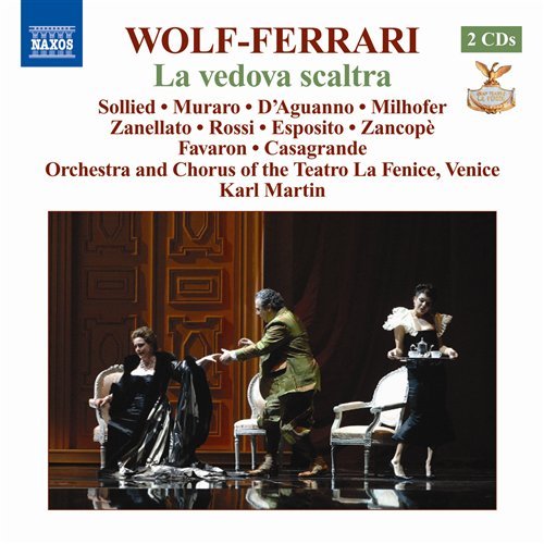 La Vedova Scaltra - Wolf-ferrari / Sollied / Muraro / D'aguanno - Musik - NAXOS - 0730099022576 - 30. september 2008