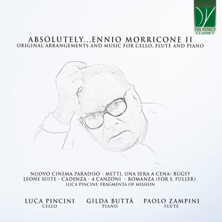 Cover for Luca Pincini &amp; Gilda Butta &amp; Paolo Zampini · Absolutely Ennio Morricone II (CD) (2024)