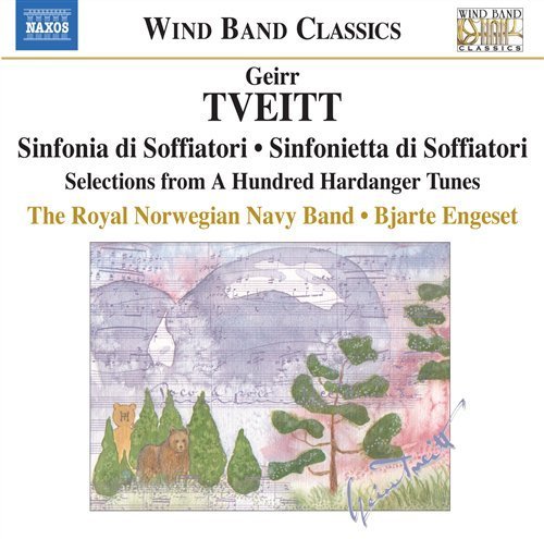 Sinfonia Di Soffiatori - Tveitt / Royal Norwegian Navy Band / Engeset - Music - NAXOS - 0747313209576 - December 16, 2008