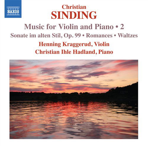 Cover for Sinding · Music for Violin &amp; Piano Vol.2 (CD) (2009)