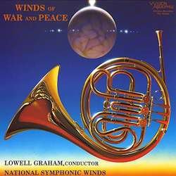 Cover for National Symphonic Winds · Winds Of War And Peace (LP) (2021)