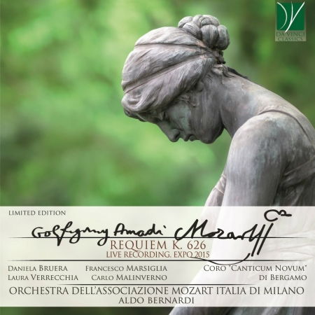 Cover for Mozart / Bernardi,aldo / Orchestra Associazione · Mozart: Requiem (CD) (2019)