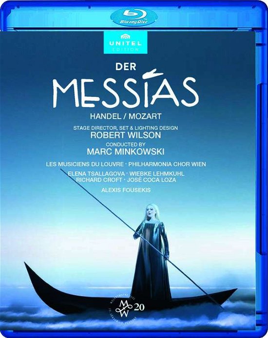 Cover for Handel / Philharmonia Chor Wien / Minkowski · George Frideric Handel / Wolfgang Amadeus Mozart: Der Messias (Blu-ray) (2020)