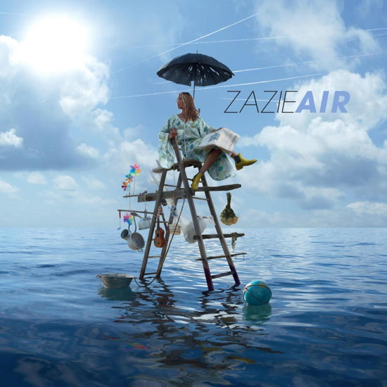Cover for Zazie · Air (Vinyl Bleu Effet Splatter) (LP) (2023)