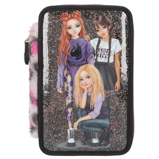 Cover for Topmodel · Triple Pencil Case Rebel Kitty ( 0413017 ) (Zabawki)